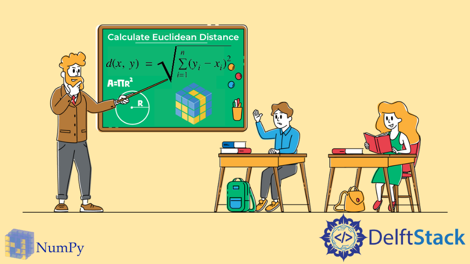 Calculate Euclidean Distance In Python | Delft Stack